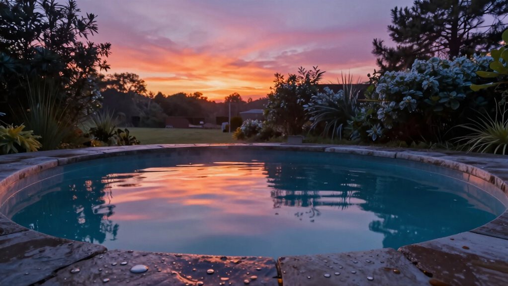 evening cold dips promote relaxation