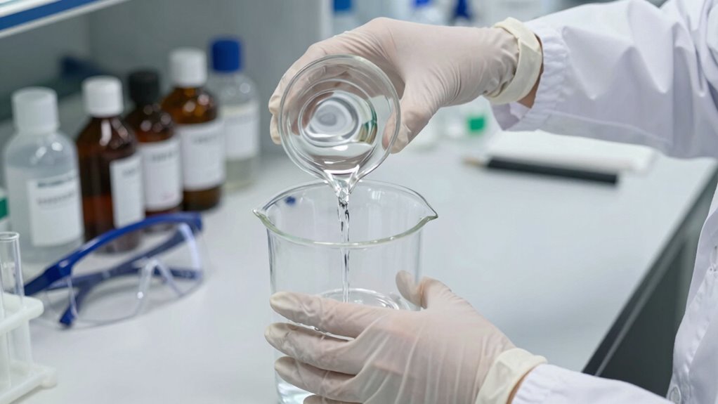 follow safety mixing procedures