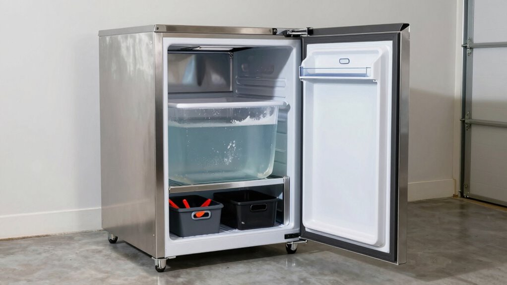 garage freezer for cold plunge