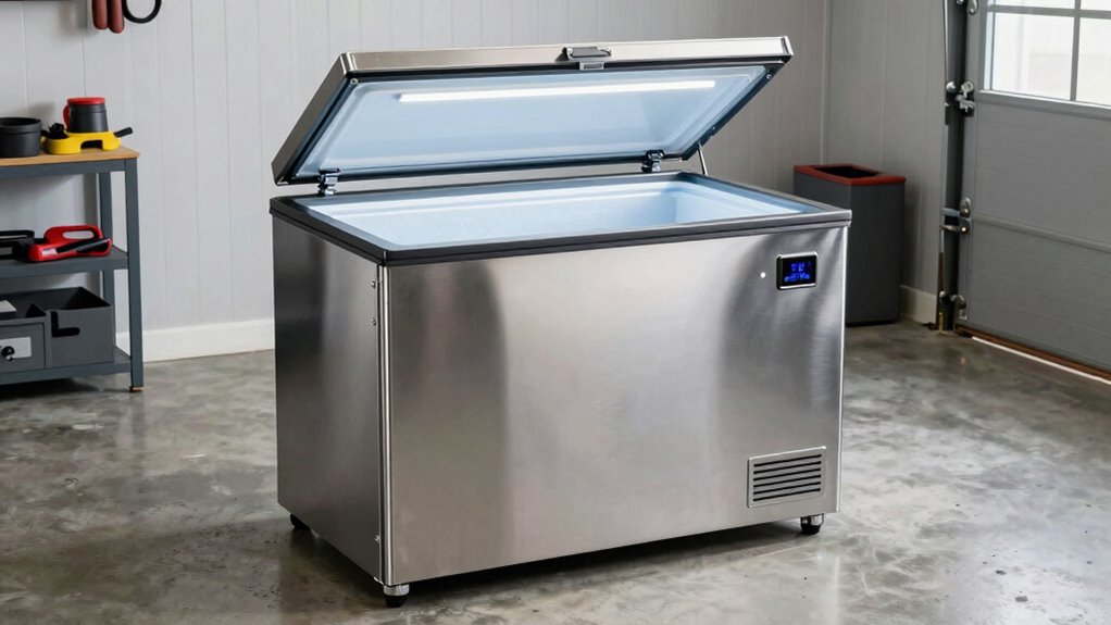 garage freezer selection tips
