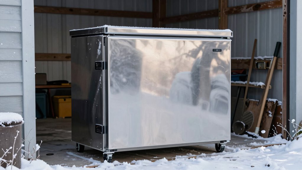 garage ready freezer durability