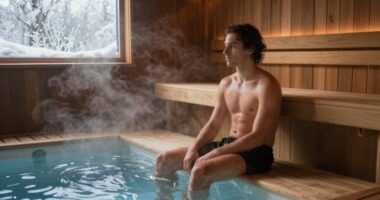 gentle rewarming after sauna