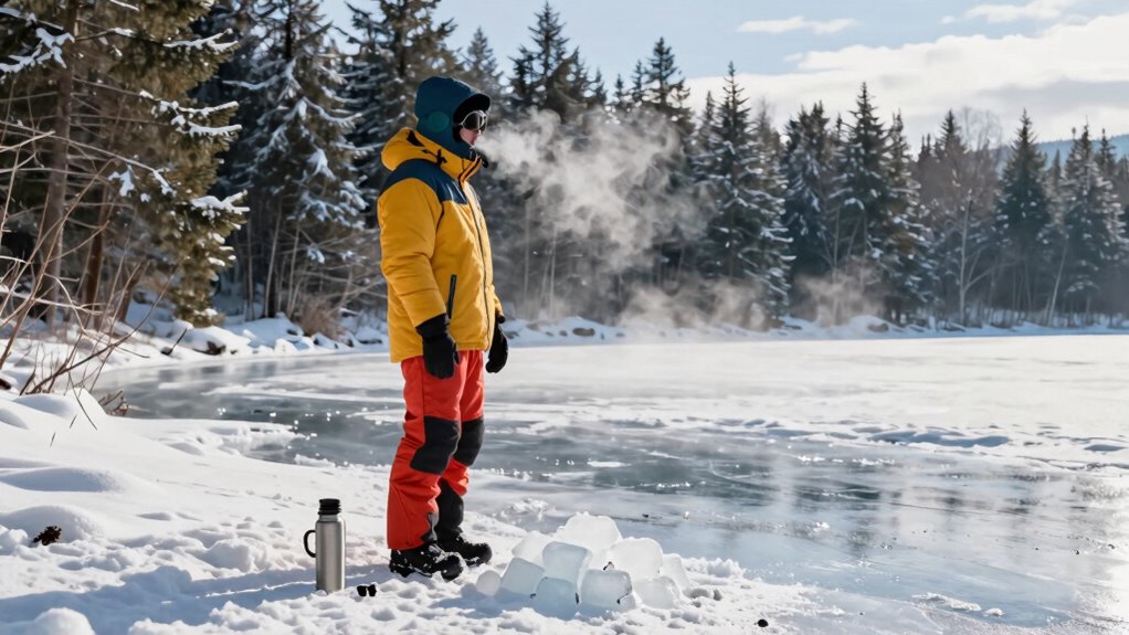 gradually increase cold exposure