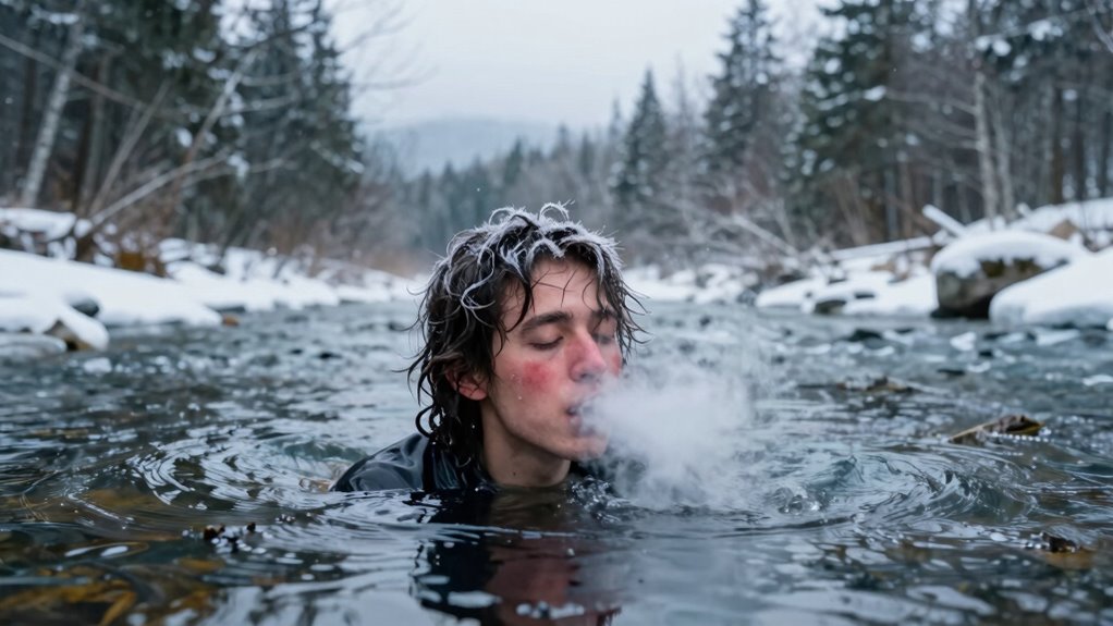 gradually increase cold exposure