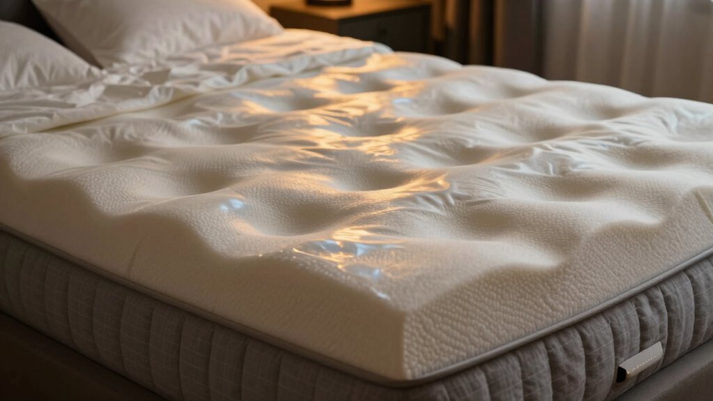 heat retentive mattress materials