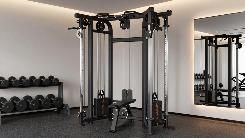 home gym cable machine selection