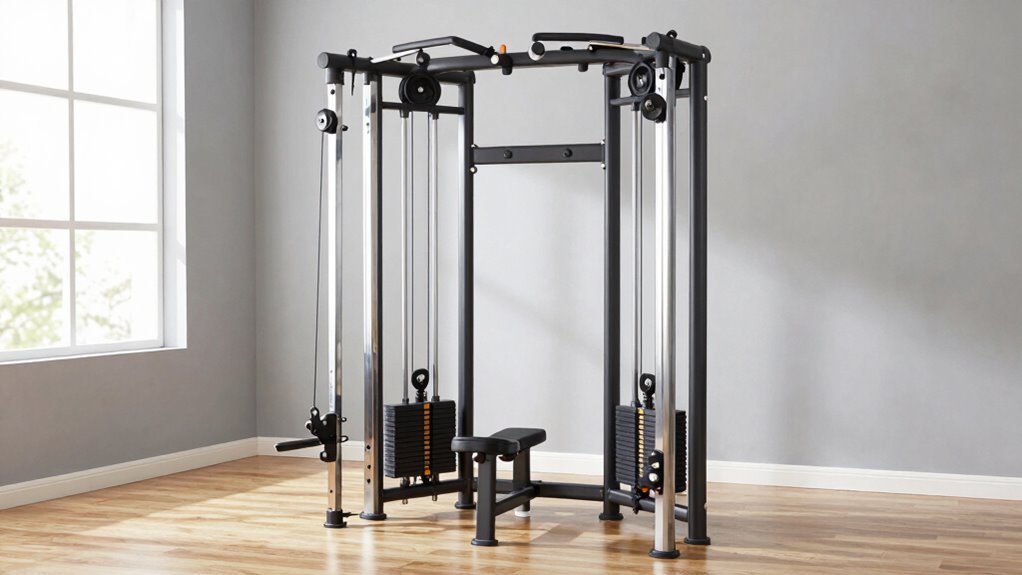 home gym cable machine selection