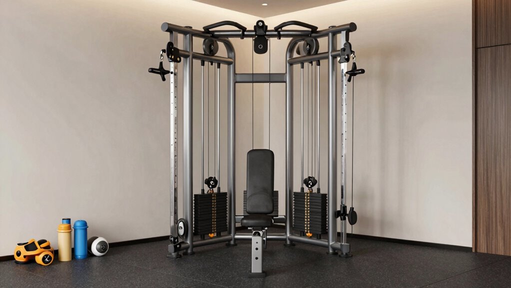home gym cable machine selection