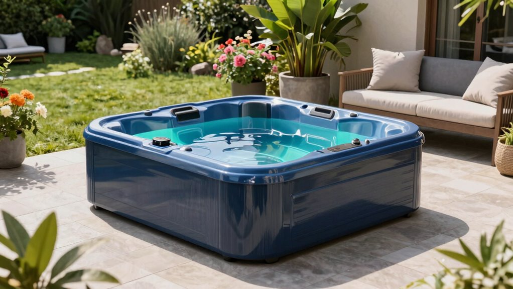 hot tub size features convenience