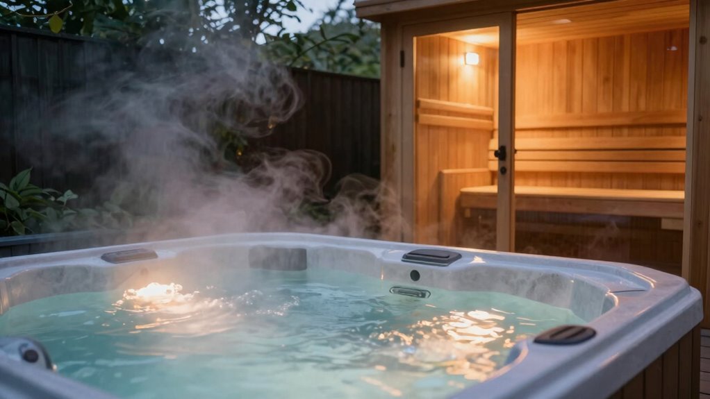 hot tubs vs saunas benefits