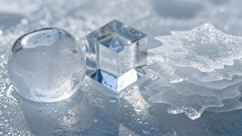 ice shape influences melting rates