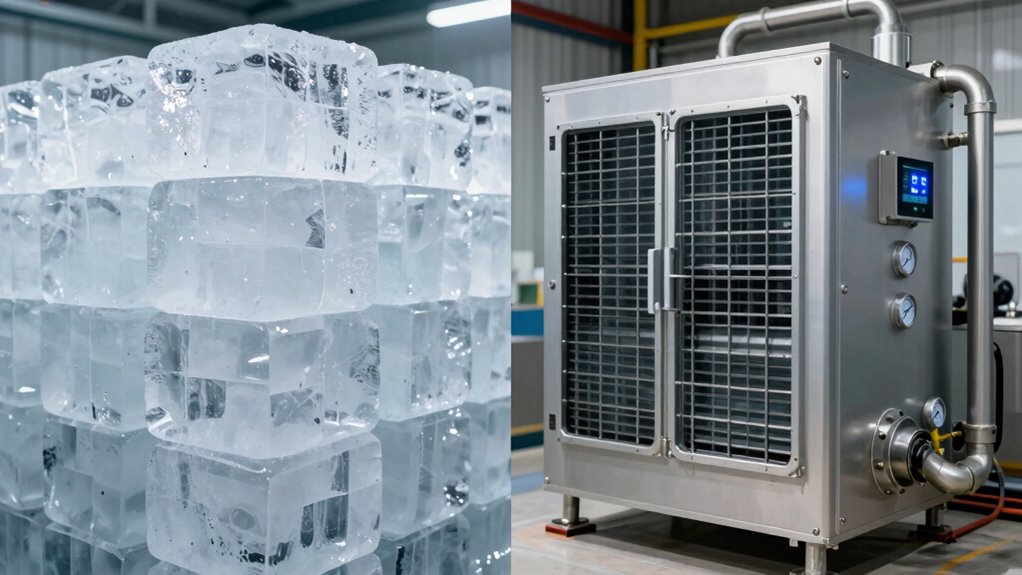 ice vs chiller efficiency