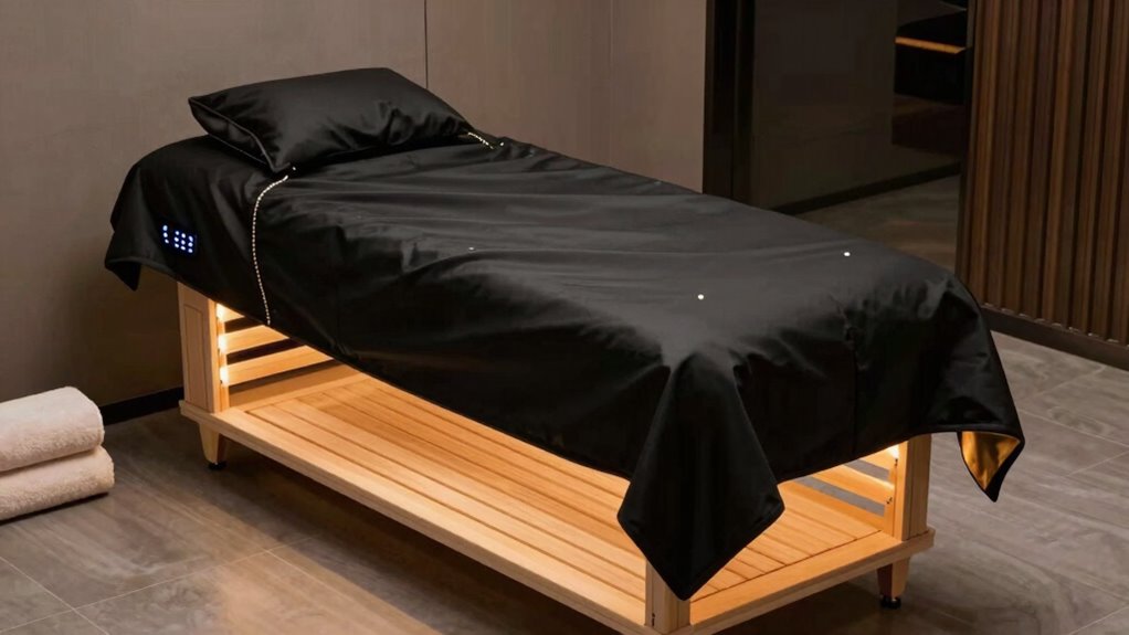 infrared sauna blanket features
