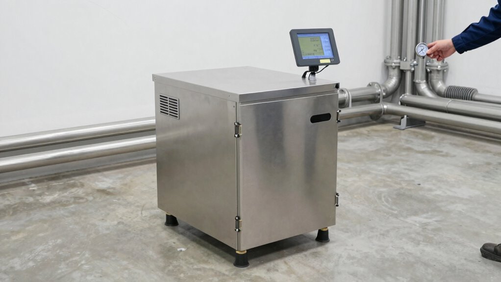 inspect clear level maintain