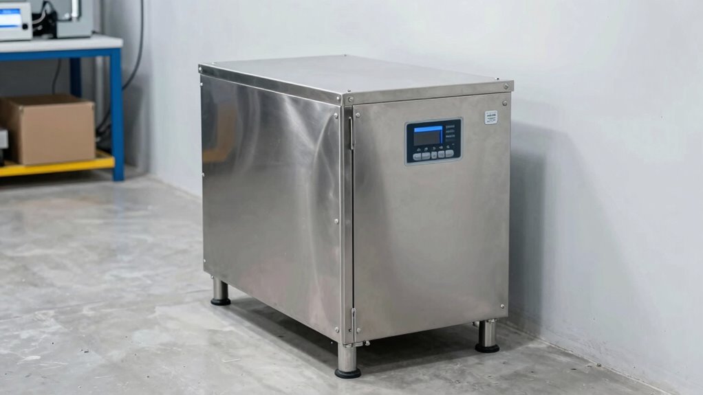 keep chiller unobstructed airflow