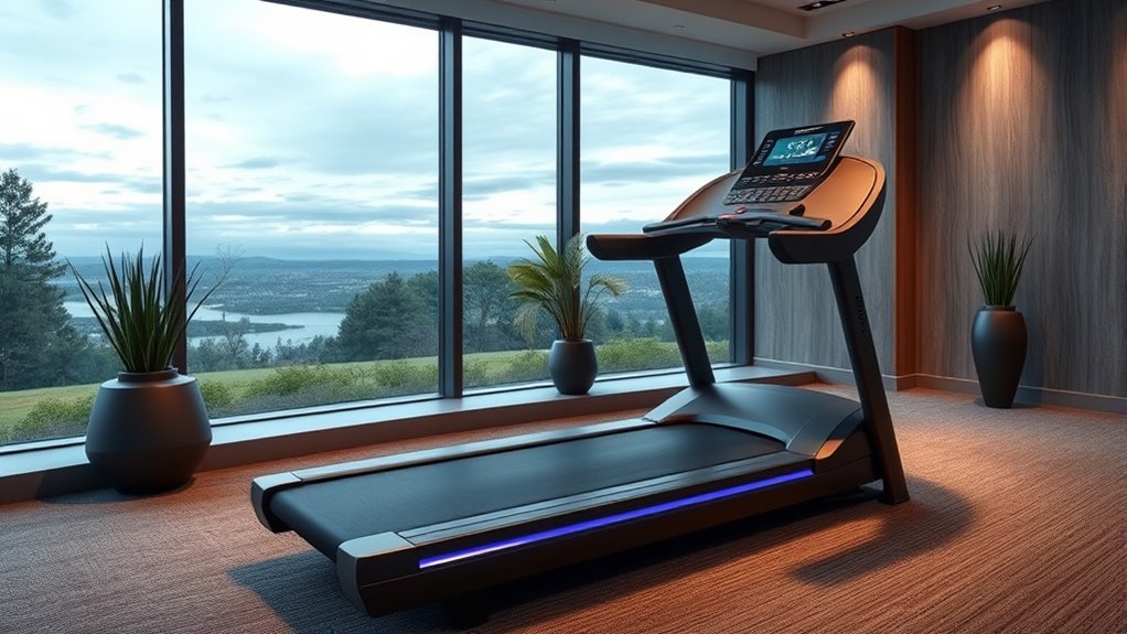 key home treadmill features