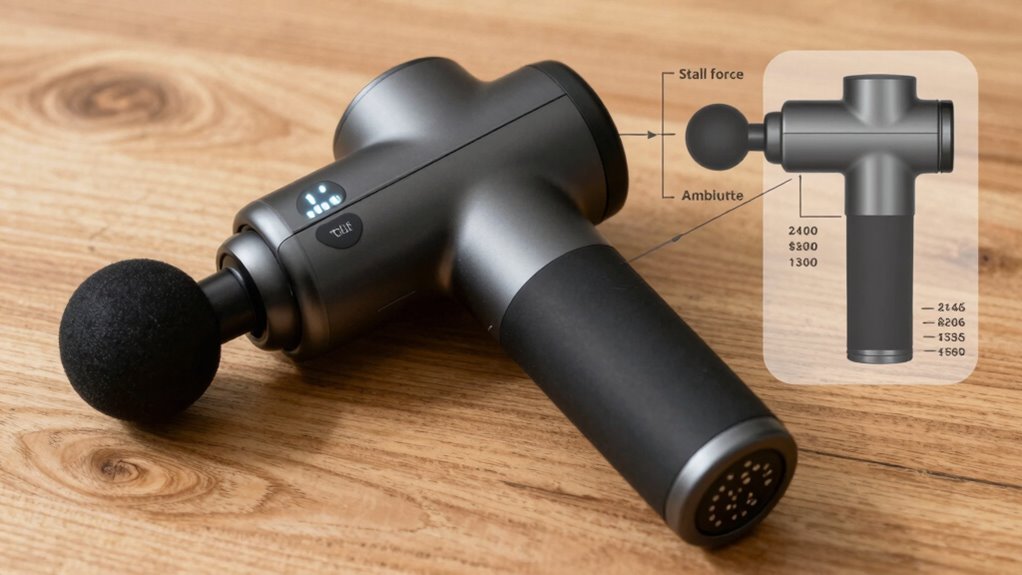 key massage gun specifications