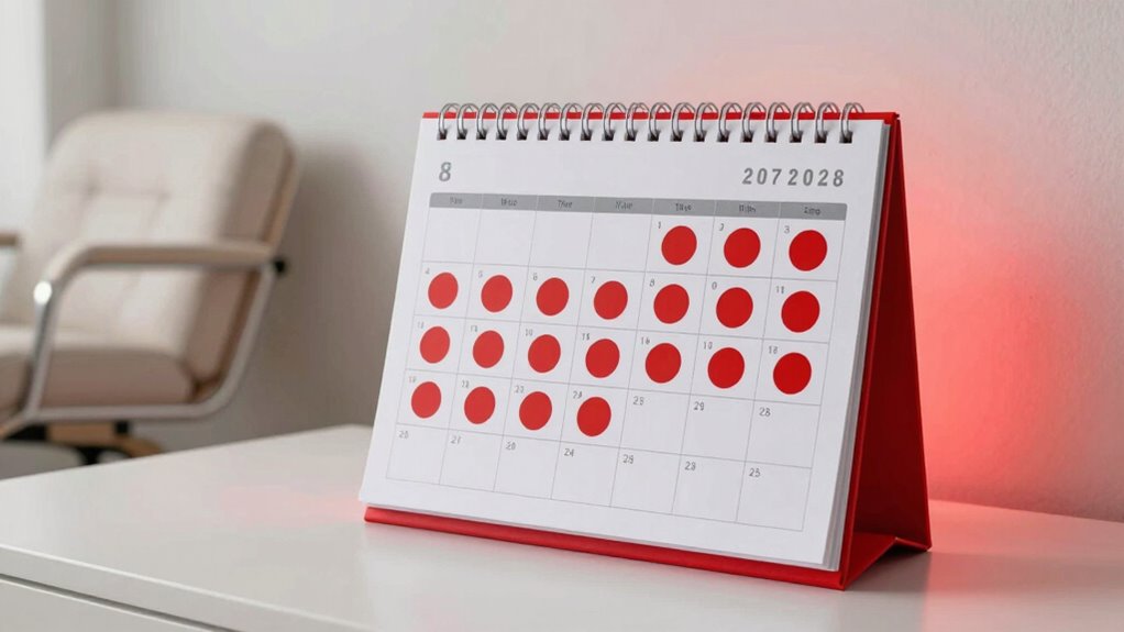 maintain consistent therapy schedule