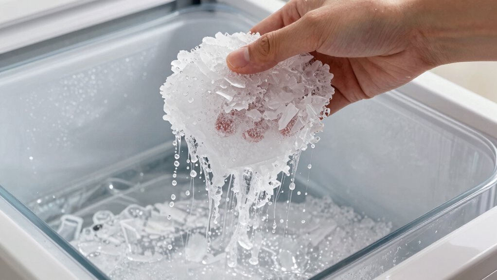 maintain freezer regularly