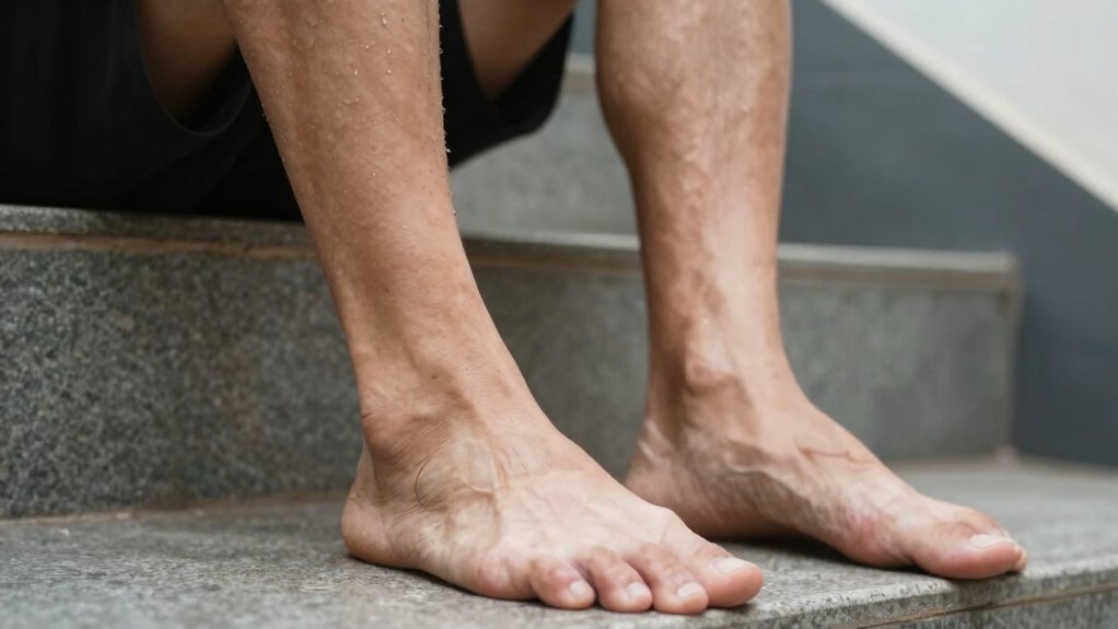 manage calf burn effectively