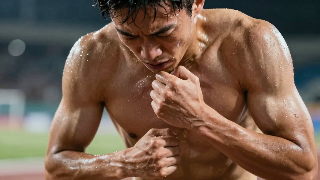 manage shivering during performance