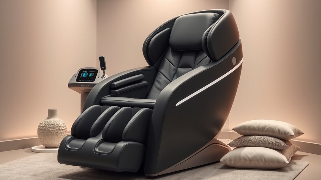 massage chair features and customization