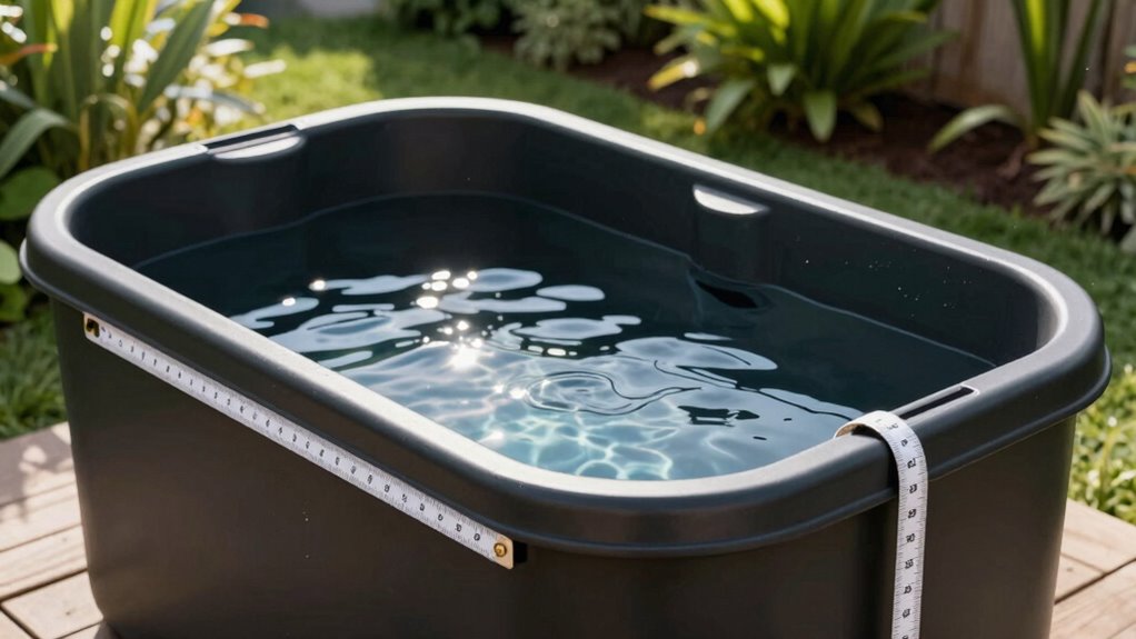 measure water and surface