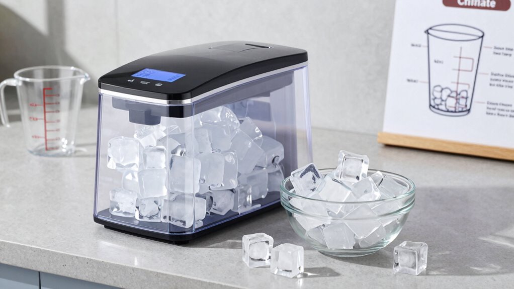 measuring ice production capacity