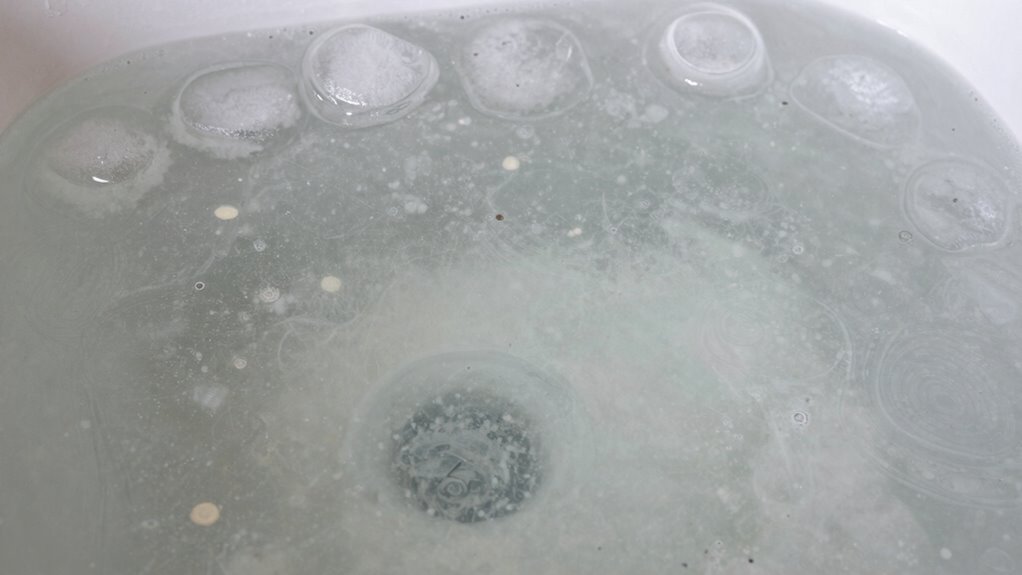 minerals cause cloudy residues