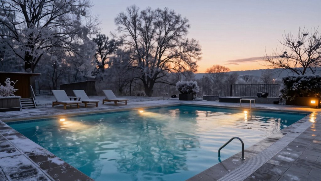 morning or evening plunge