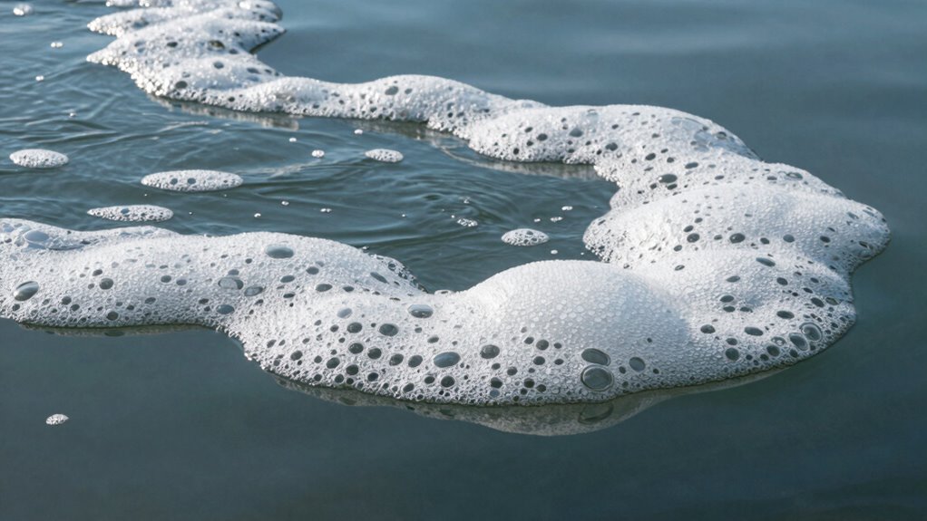 natural foam or pollution