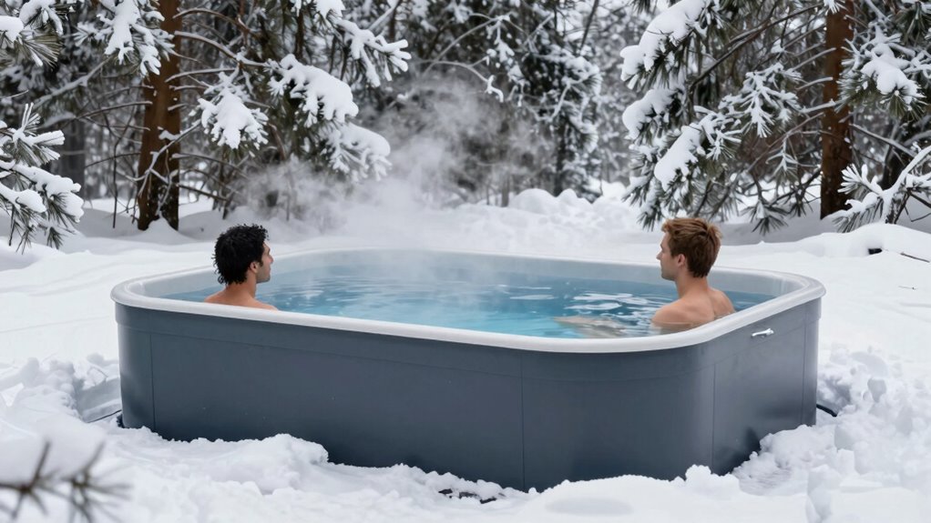 optimal cold plunge sizing