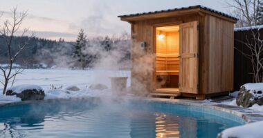 optimal sauna and cold plunge sequence