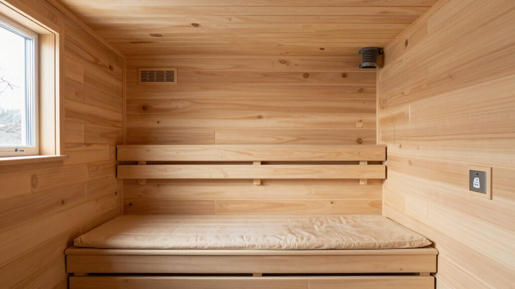 optimal sauna space planning