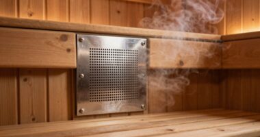 optimized sauna airflow design