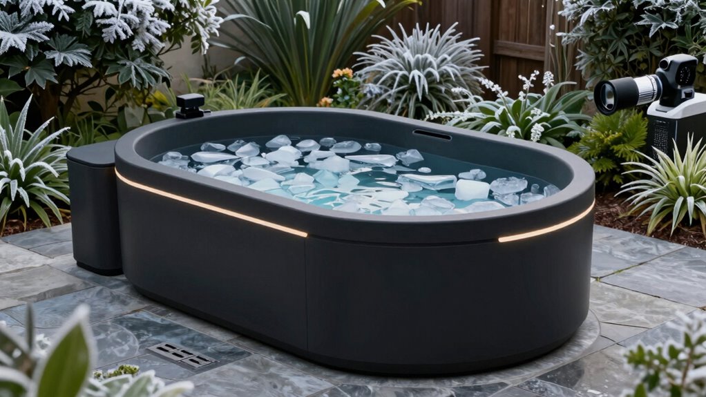 outdoor cold plunge tub selection