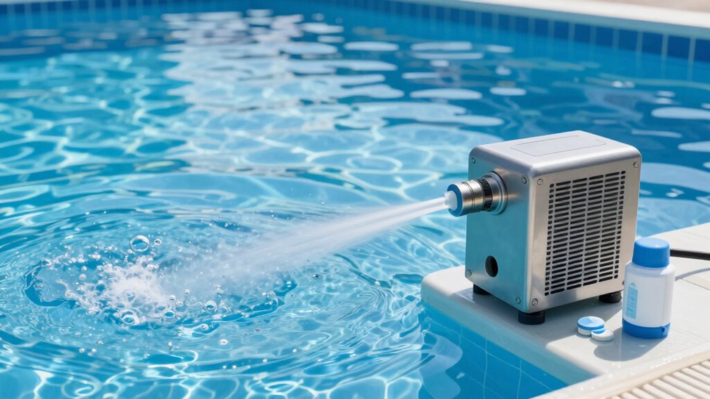 ozone enhances pool sanitation