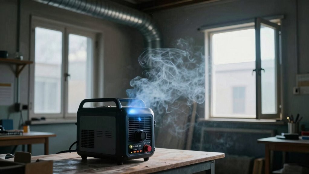 ozone off gassing health risks