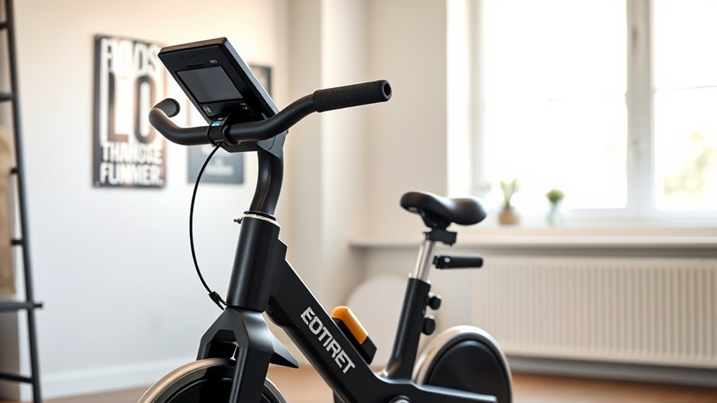 premium bike workout features