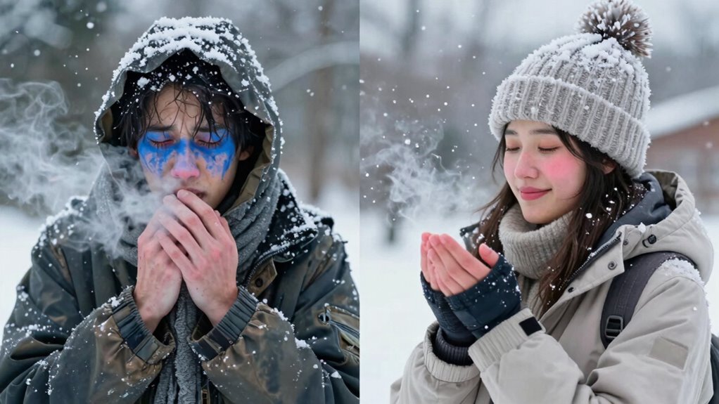 prevent cold injury risks