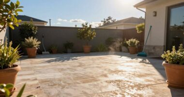 preventing outdoor debris buildup