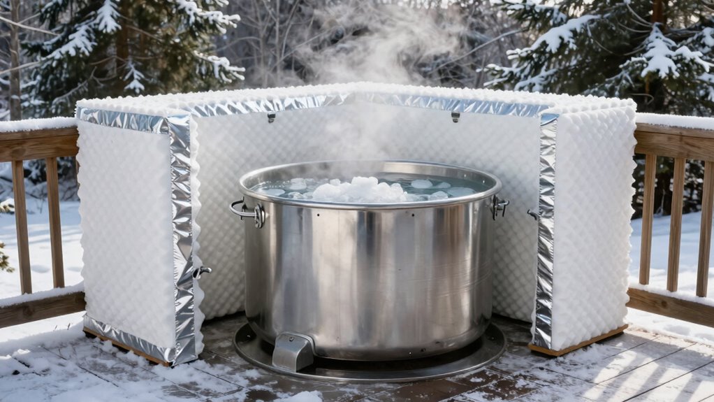 proper cold water insulation