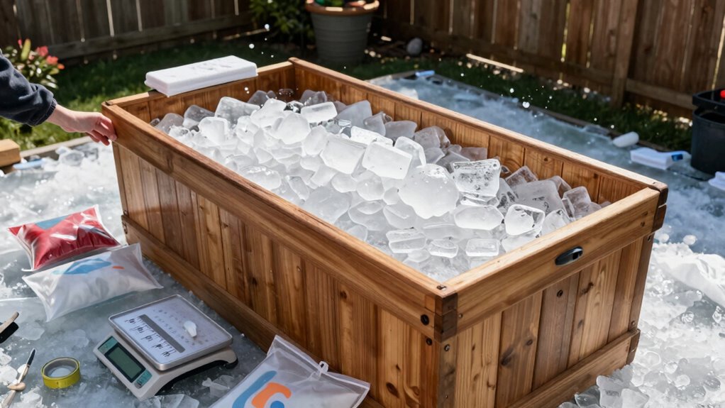 proper ice to water ratio