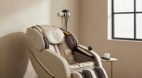 proper massage chair placement
