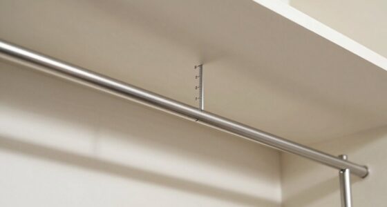 proper rack and ceiling measurement