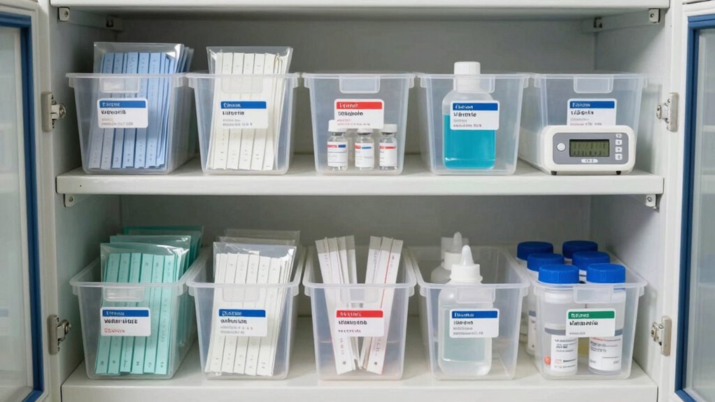 proper storage preserves test accuracy