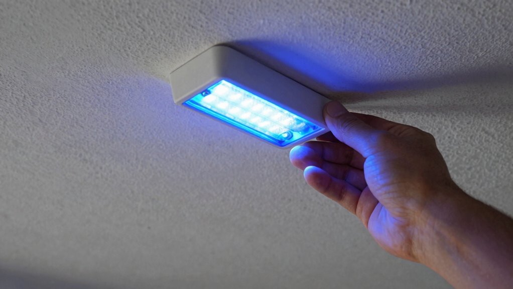 proper uv lamp positioning