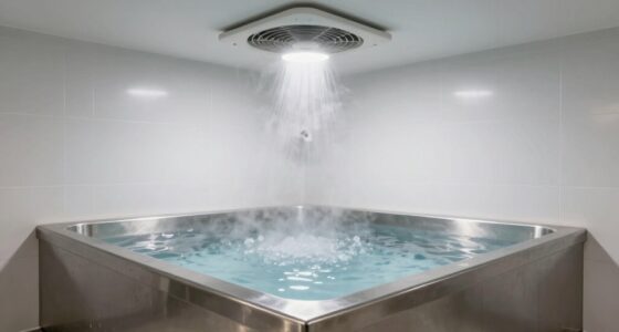 proper ventilation for cold plunge