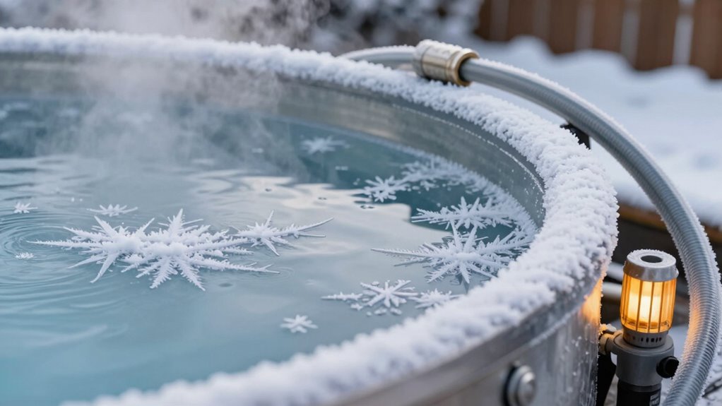 proper winterization prevents freeze damage