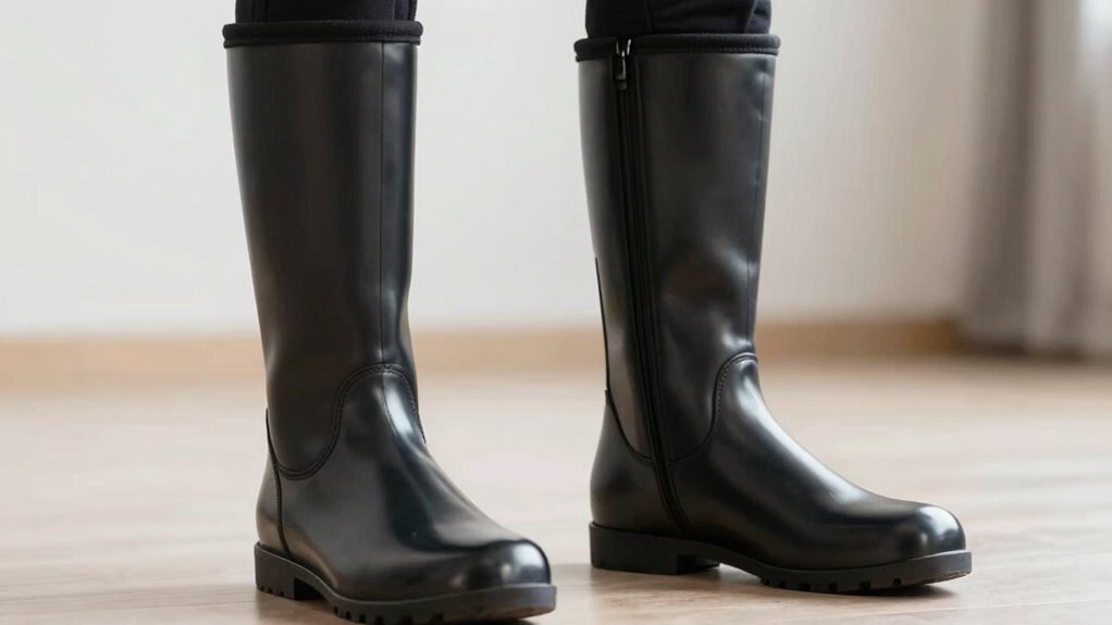 properly sized compression boots